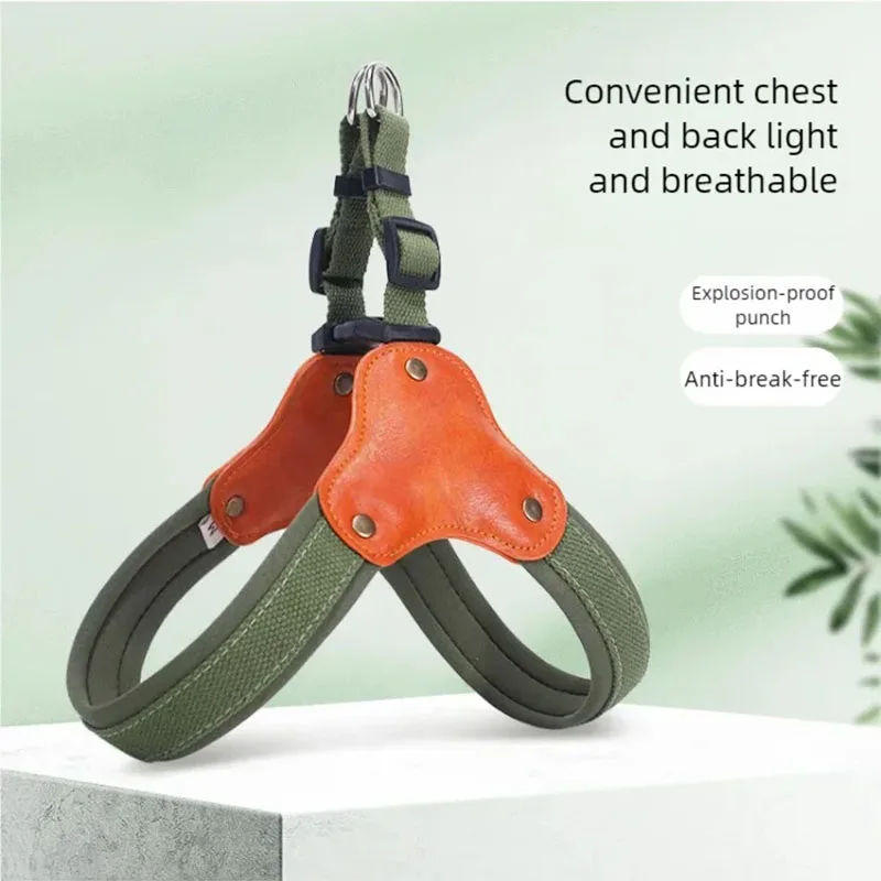 

Y-shaped chest and back explosion-proof drawstring for dogs, specifically designed for walking dogs and pet supplies