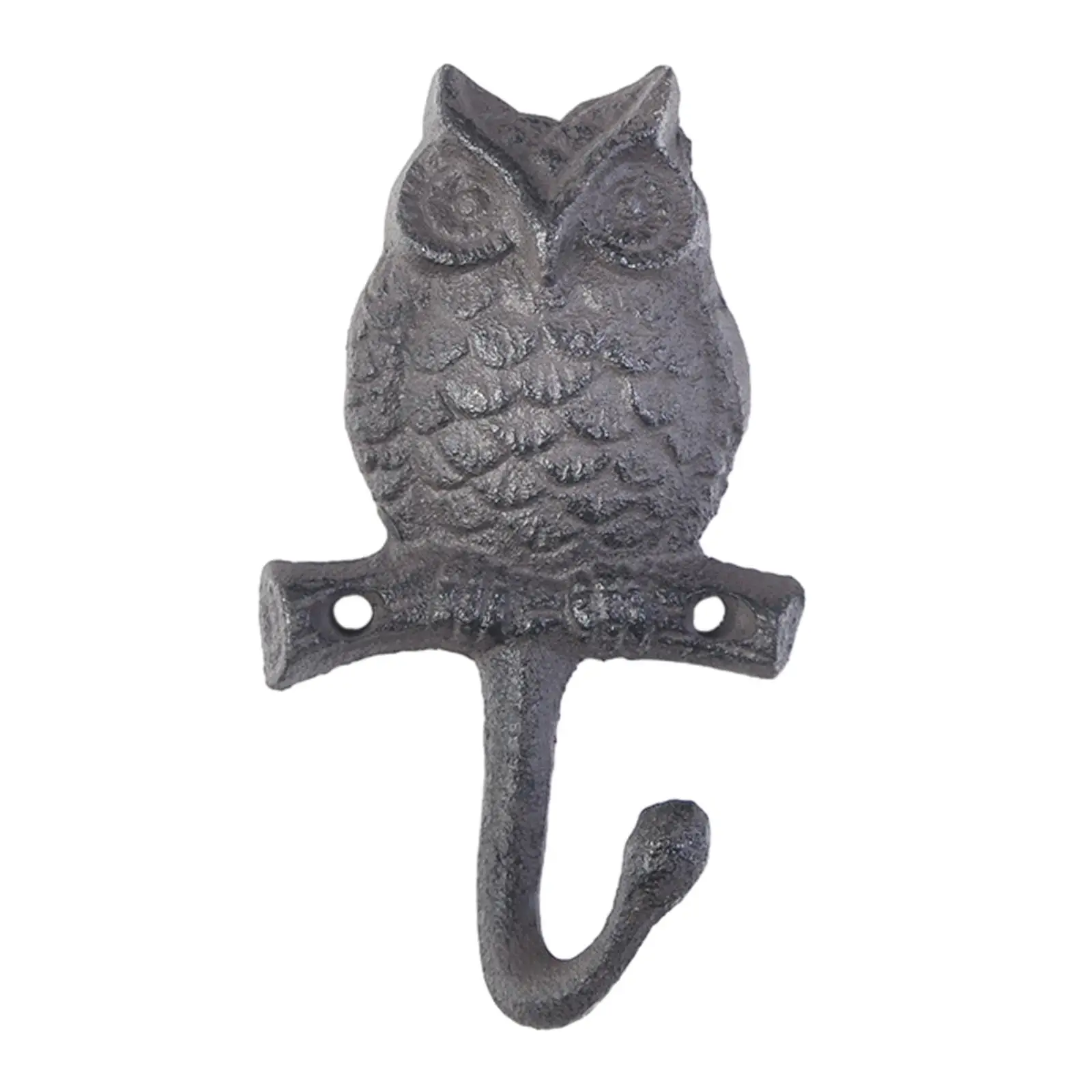 Owl Animal Hook Sundries Storage Multifunction Metal Wall Hanger Keyring Holder Door Hook for Hanging Handbag Robe Hat Bathroom