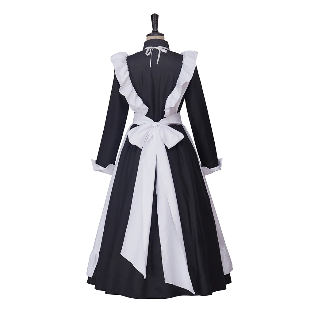 Anime Shizuku Hasei Cosplay Undead Girl·Murder Farce Costume da cameriera da donna Grembiule Halloween Cosshow Party Outfit