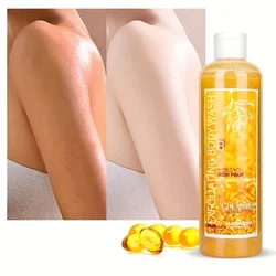 Men's Body Wash Body Exfoliator Exfoliating Gold Bath Shower Gel Women Body Shower Gel