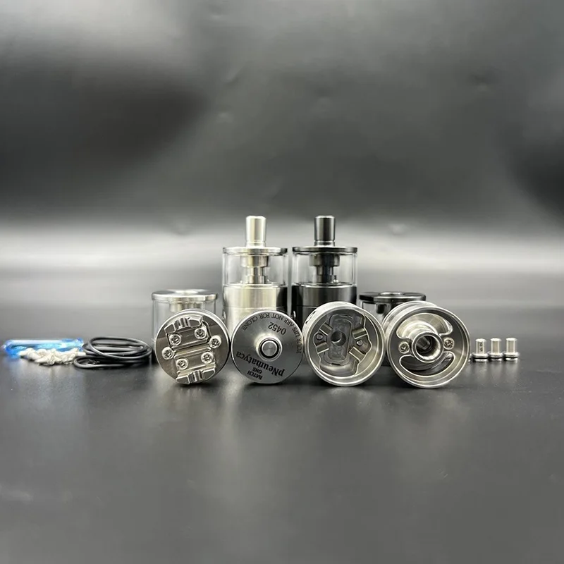 YFTK pNeumatyca RTA 3.5 /4.2 22 SS316 Vape 10 510 atomizer tank for coils & atomizers - gallery image 4
