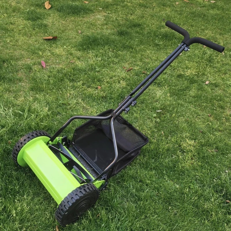

New 16-inch unpowered hand-pushed lawn mower household small lawn mower lawn mowing