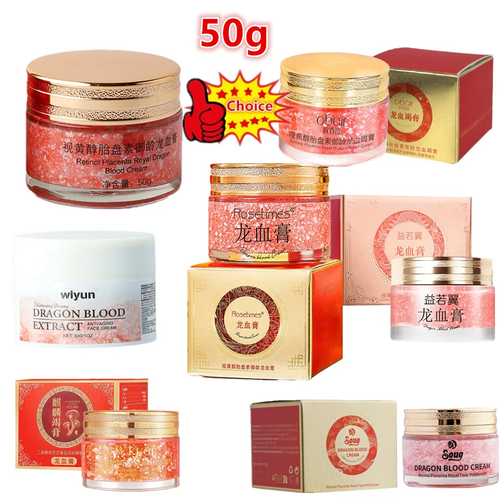 Dragon Blood Retinol Cream Moisturizer Facial Cream Improve Dry And Rough Skin Korean Cosmetics For Face Cream Skincare 50g