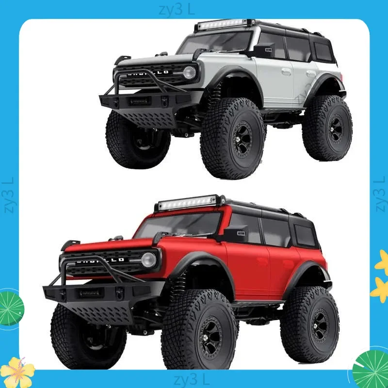 Carro elétrico RC à escala 1:18 WLTOYS - Brinquedo modelo de escalada com controle remoto de tração nas quatro rodas com escovas de carbono para crianças