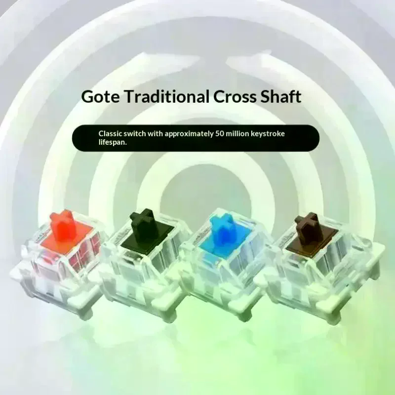 Keyboard Switches With Clicky Feedback And Switch Puller For Mechanical Keyboard Building Gaming Typing Mechanical