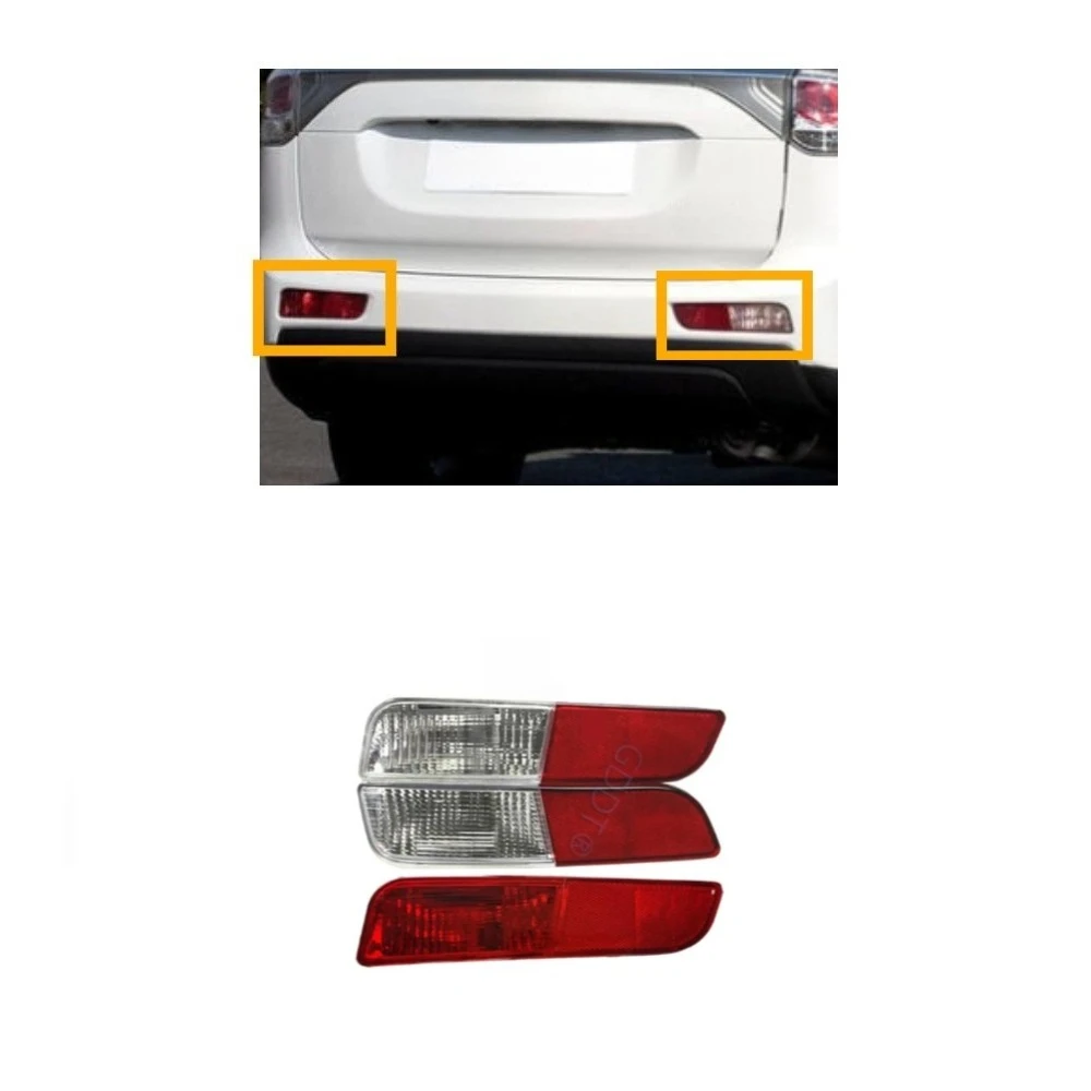 

1 or 2 Pcs Rear Bumper Lamp for Outlander GF 2013-2014 8336A102 Stop Lamps for Airtrek Fog Lights with Or No Bulb 8337A111