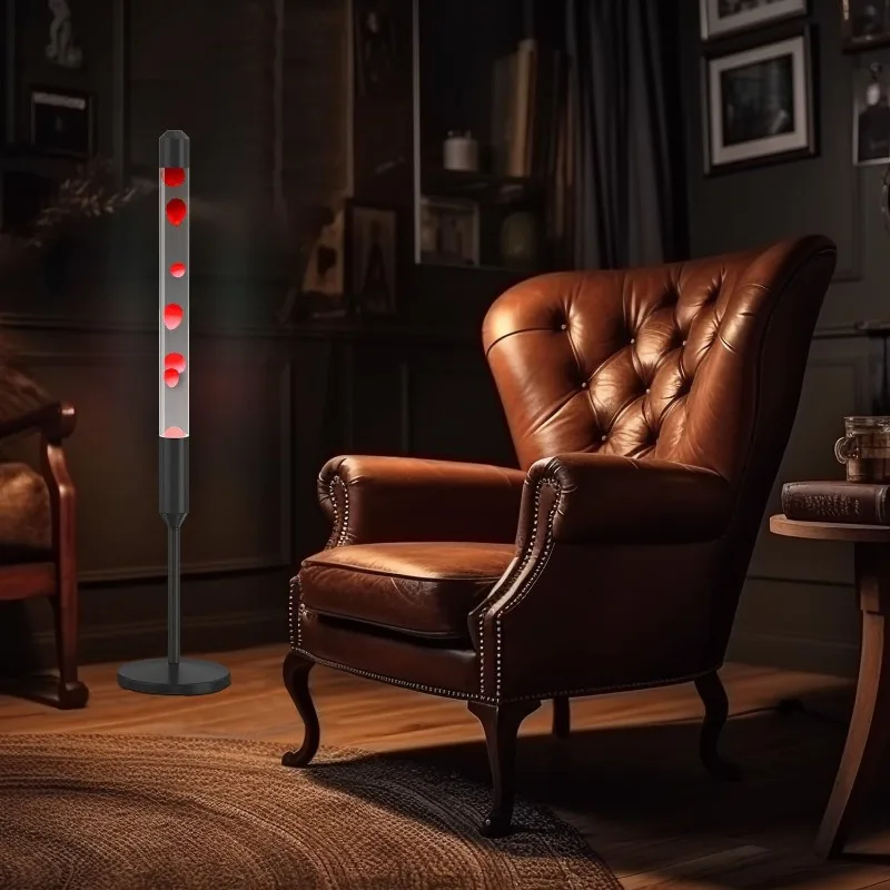 مصباح حركة سائل مقاس 47.5 بوصة، مصباح ماجما، ضوء استرخاء المزاج، مناسب للديكور المنزلي، غرفة المعيشة، المكتب، غرفة النوم،