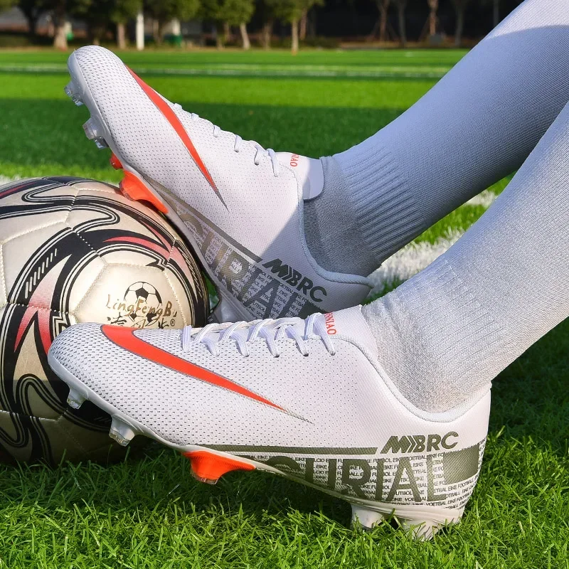 

Professional Men Outdoor Soccer Shoes Turf Sneakers Indoor Football Boots Ultra-light Sports Training Unisex Grass Comfortable