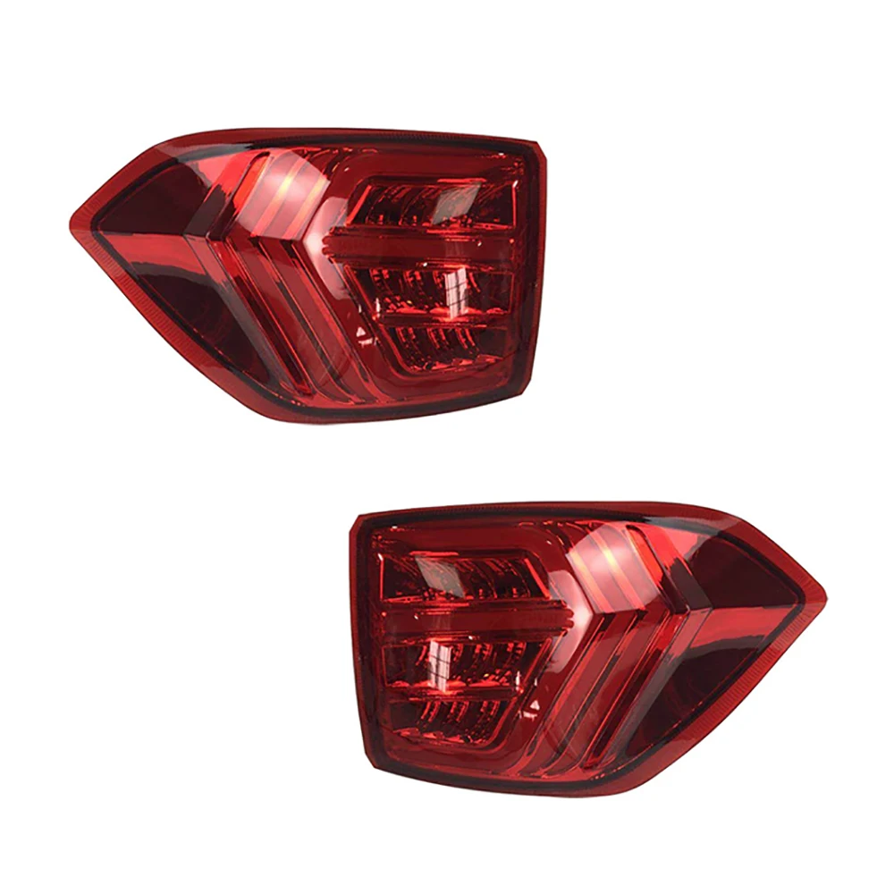 2Pcs Exterior Modified LED Rear Lamp Light With Driving Light Brake Light Turn Signal Fit For 2019 Ford Ecosport 2013 - 2018