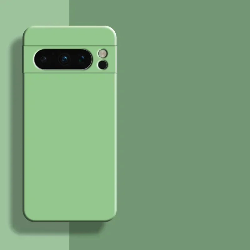 For Google Pixel 8 Pro Case For Google Pixel 8 Cover Shockproof Liquid Silicone Protection Bumper For Google Pixel 8 Pro Fundas