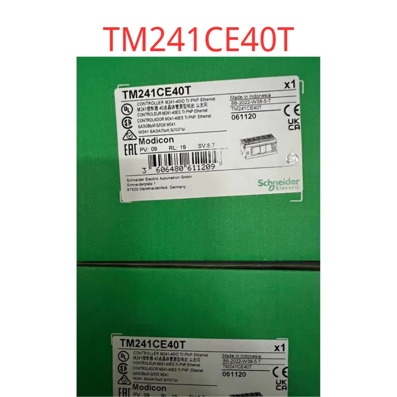 

100% новый модуль программного логического контроллера TM241CE40T