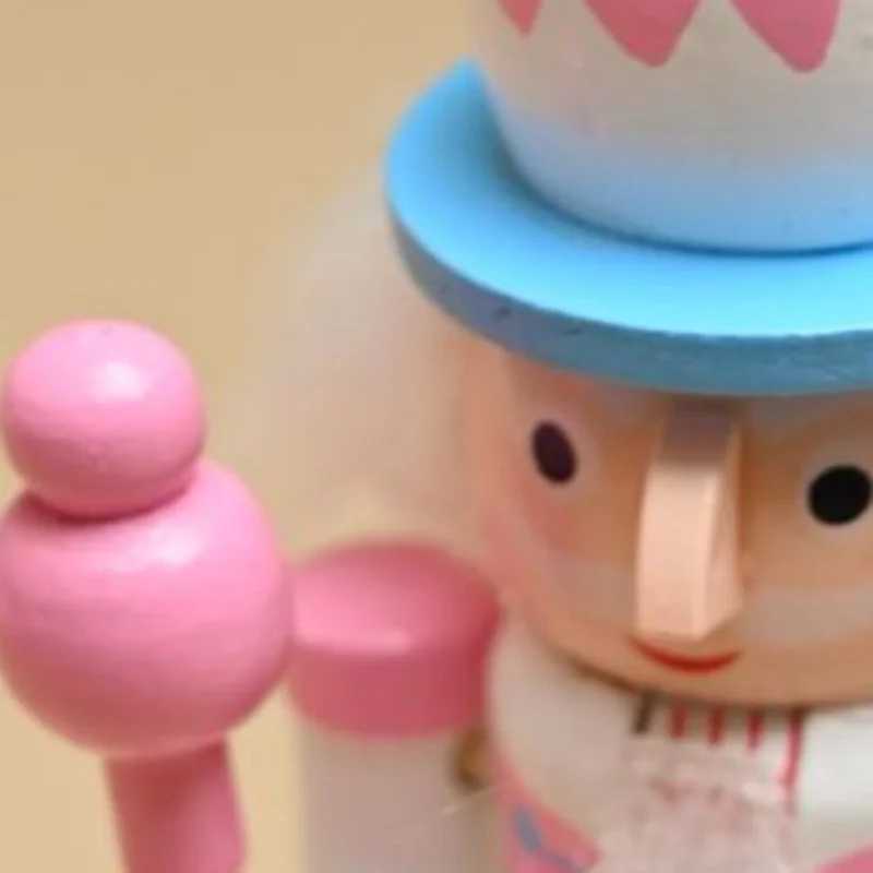 1/4Pcs Holiday Gifts Macaron Candy Series Nutcracker Puppet Soldier 12CM Christmas Tree Pendant Party Home Decoration