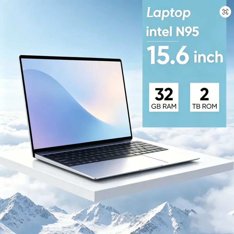 Portátil Fulgent 2026 Apogee Radicle de 15.6 Pulgadas, Pantalla IPS FHD N95 de 120Hz, Pantalla Vívida con Bordes Estrechos, SSD, Teclado Radiante