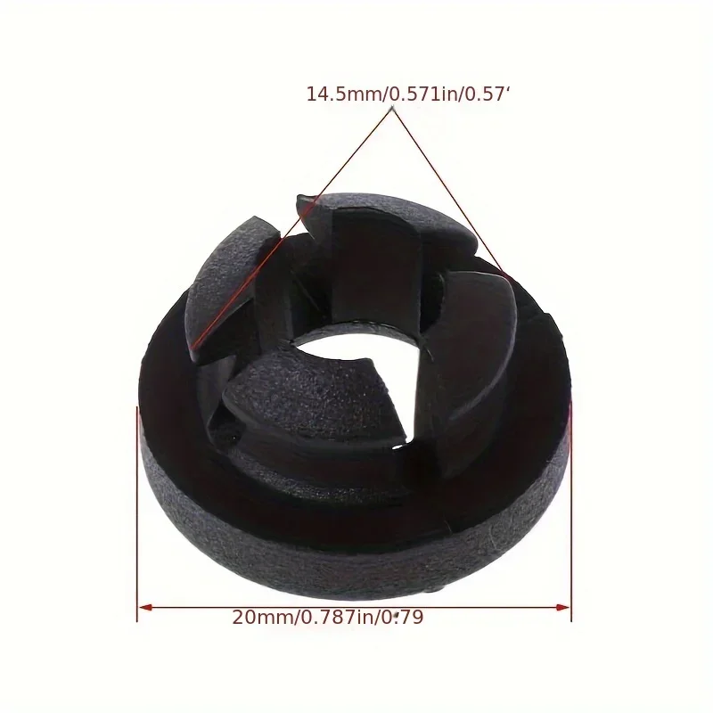 10pcs Plastic Car Hood Bonnet Support Prop Rod Grommet Strut Bracket for Honda Toyota Lexus Engine Hood Mounting Fittings