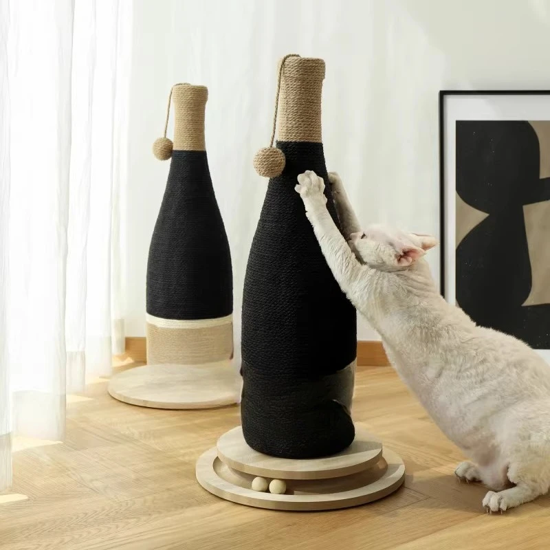 Cat scratching column vertical wear-resistant cat scratching board