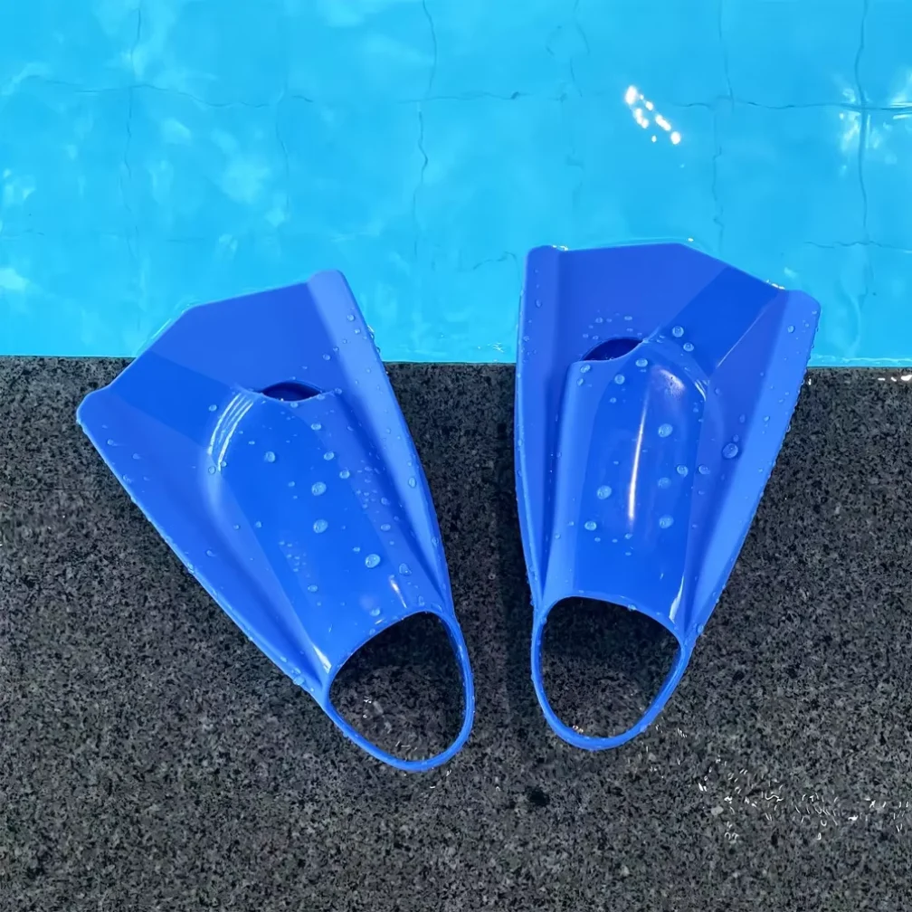 

Short Silicone Swim Fins Adults Child Professional Snorkeling Diving Training Equipment Swimming Flippers Pool Ocean Swim Shoes