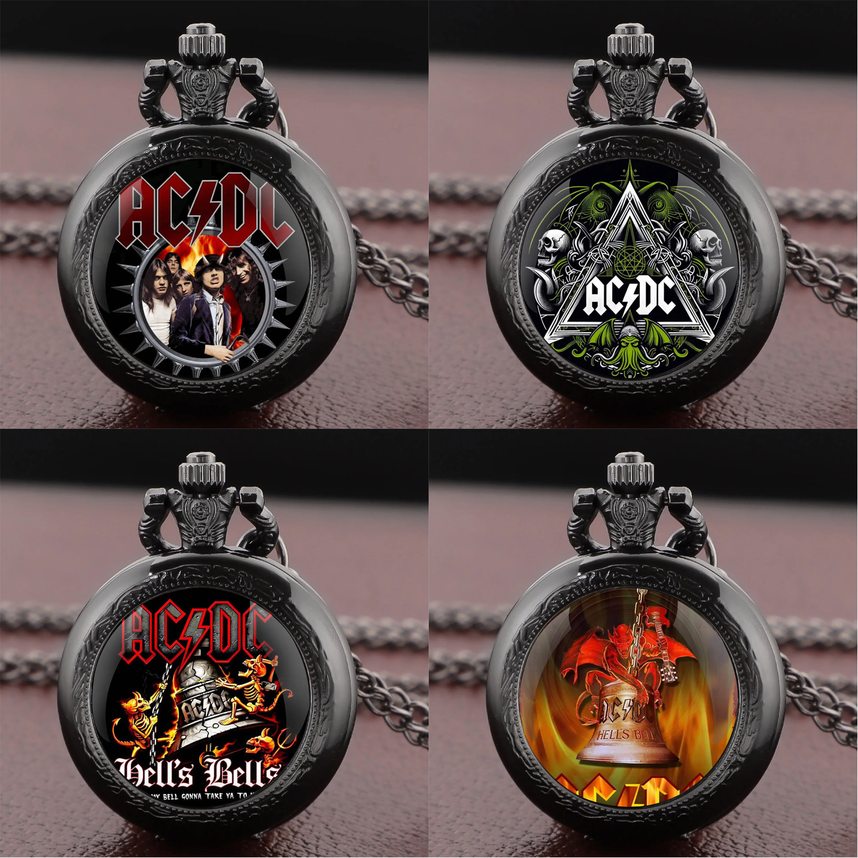 Ac And Dc Band Glas… - image