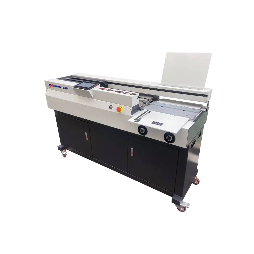 With Side Glue A4 Hot Melt Glue Binding Machine60D Heavy Duty Book Binding Machine Perfect Binder