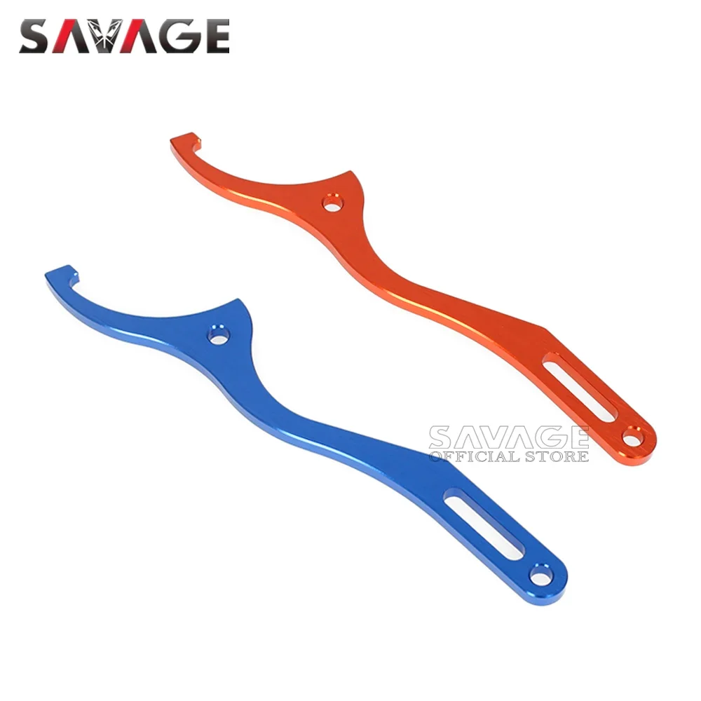 Rear Damping Shock Absorber Spanner Wrench For WP Shock for Husqvarna Motorcycle Off-Road Dirt Bike Adjustment CNC Aluminum Tool