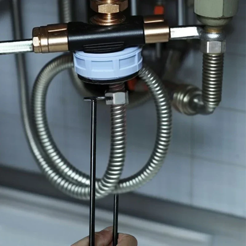 أداة الإصلاح المنزلية السباكة المسايل بالوعة وجع بالوعة صنبور مفتاح أنبوبة سباكة أربعة مخلب مسدس وجع الحمام أداة مفتاح الربط مجموعة