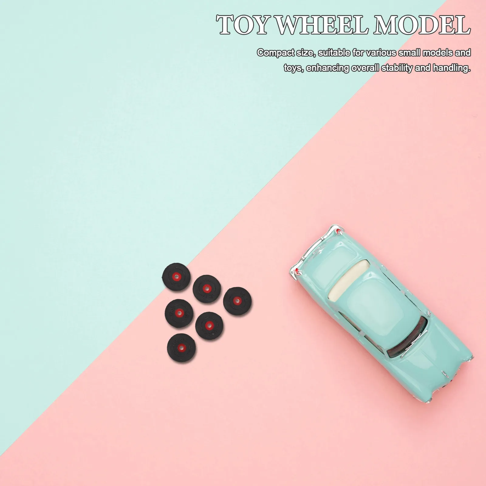 

300 шт. резиновых поворотных колес-роликов для тяжелых нагрузок, для детских машинок, сборки, поделок, роботов, набор аксессуаров для колес