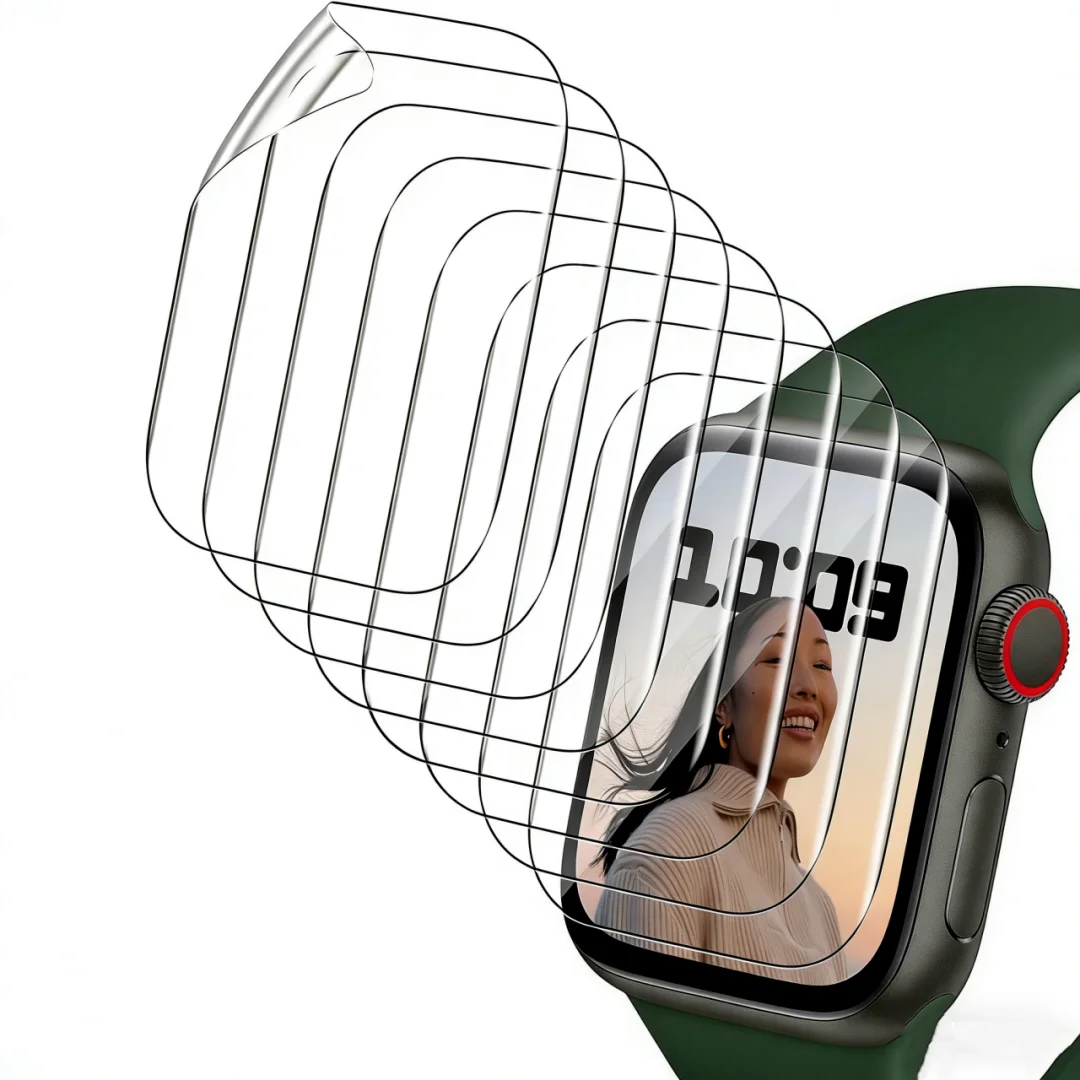 

Hydrogel Film for Apple Watch 11 10 46mm 42mm 5 6 SE 3 40 44 42 38MM Screen Protector for Apple Watch Ultra 49MM 7 8 9 41MM 45MM