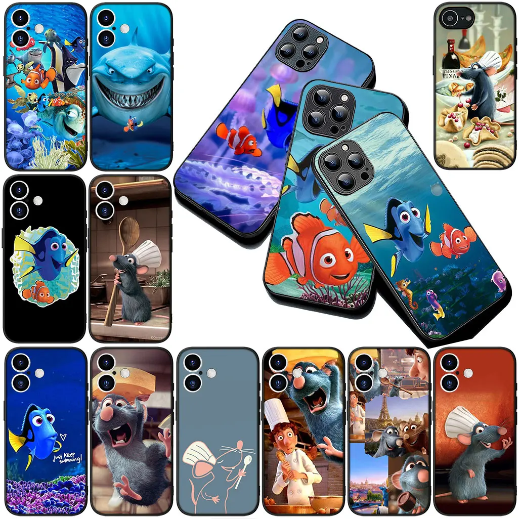 Чехол для Xiaomi Poco X7 X6 M7 F6 F7 Ultra M6 Pro C75 C65 C71 4G 5G Чехол для телефона Remy Ratatouille Mouses Finding Nemo Funda Чехол