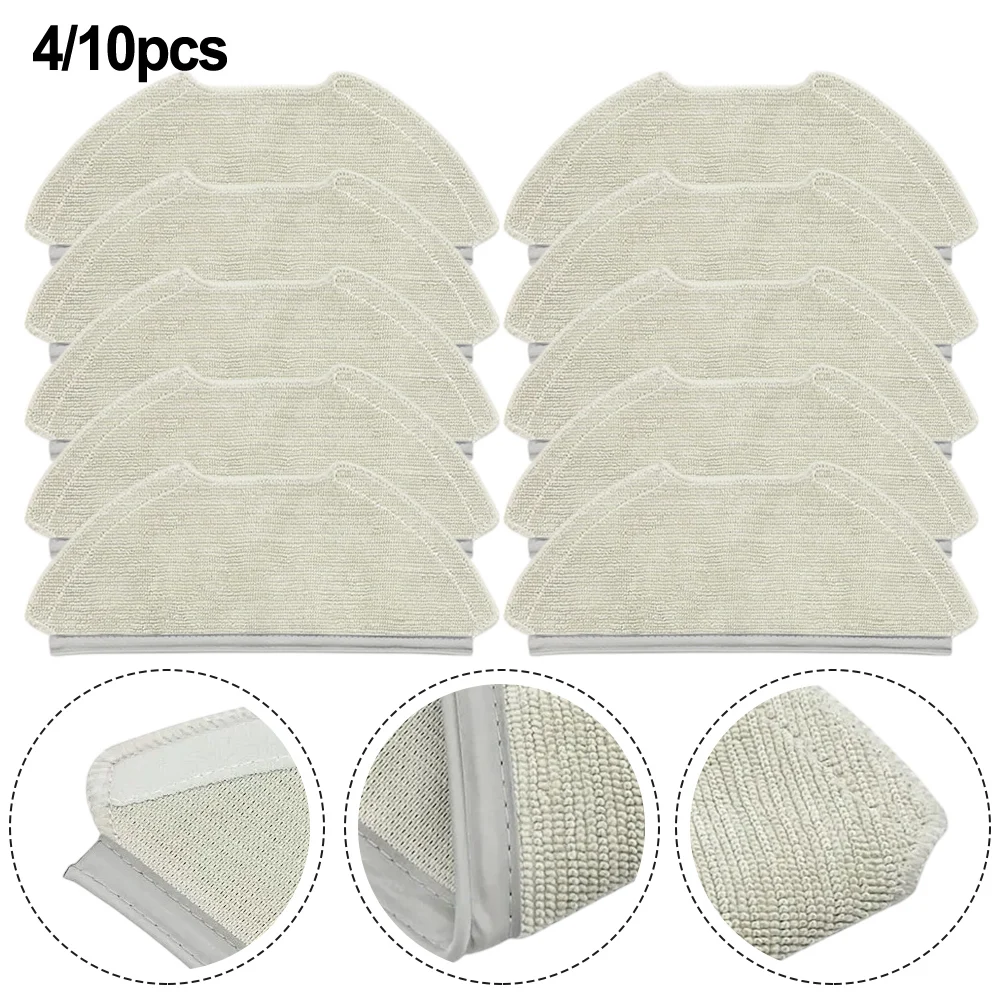 Mop Cloth Set for AIRROBO For T20 For FIXR For T20 Robot Vacuum Cleaner Microfiber Cleaning Pads Replacement 4 Pack or 10 Pack