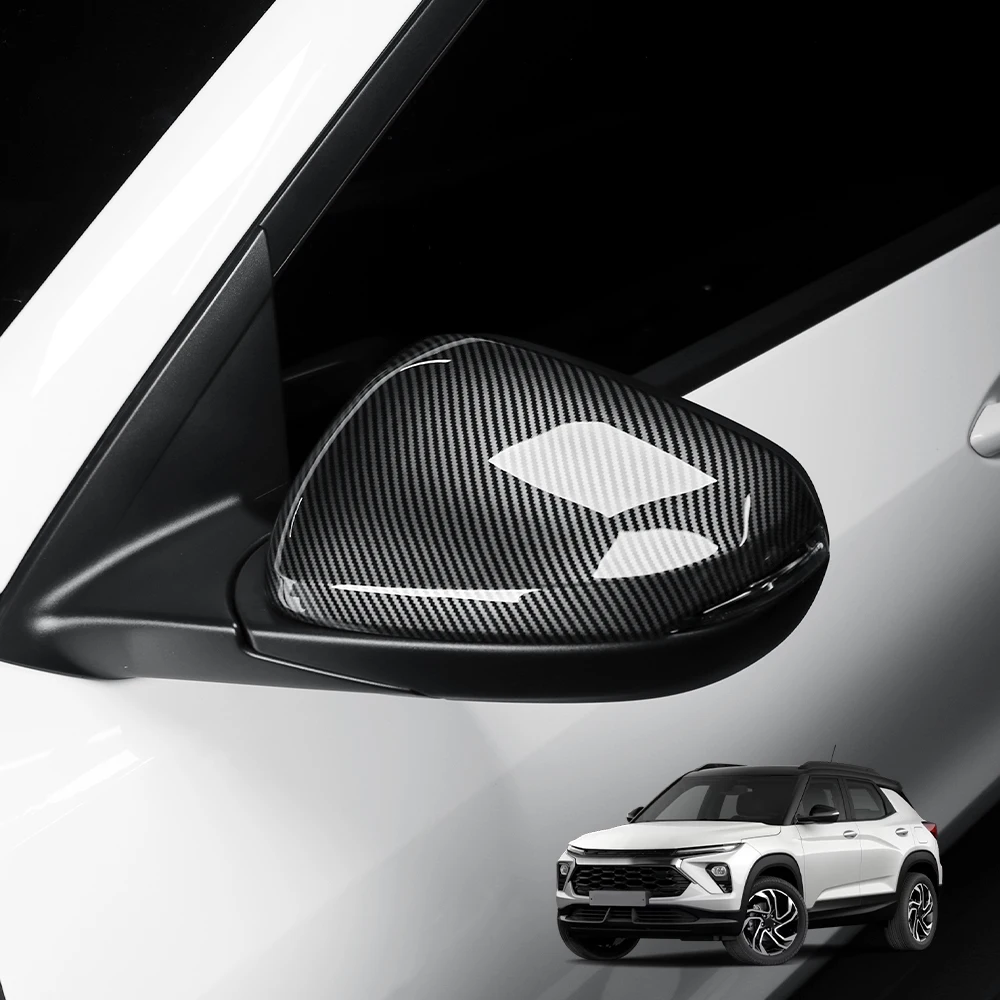 

Комплект из 2 накладок на зеркала заднего вида для Chevrolet Trailblazer 2021-2025 (левый/правый руль), ABS, автомобильные аксессуары