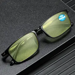 Reading Glasses Zoom Reading Glasses Automatically Adjust Reading Glasses Anti-blue Light Night Vision Presbyopic Eyewear +600