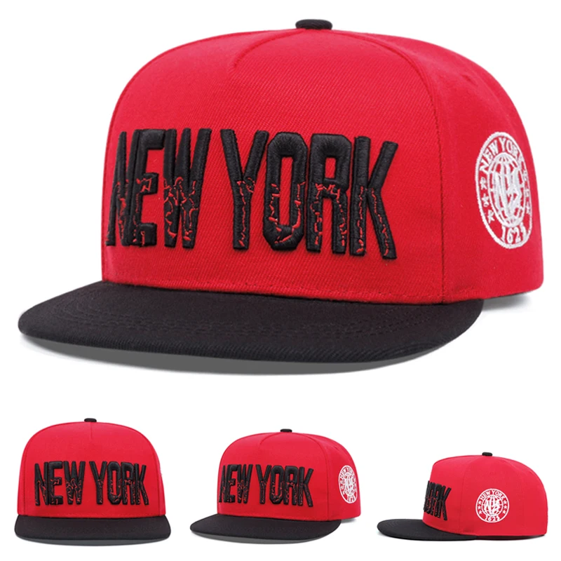 2026 New Flat Edge Hat NEW YORK Embroidered HipHop Skateboarding Hat Daily Commuting Decoration Sunshade Hat Unisex Baseball Hat