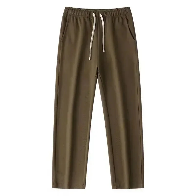 Sweatpants Breathable Sportswear Drawstring Wide Leg