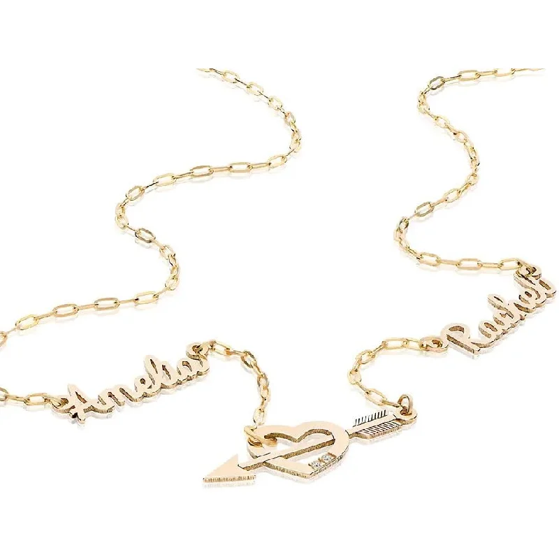 

Custom Name Necklace with Lab Diamond, Personalized Sterling Silver Pendant, Dainty Jewelry Gift for Women, Mother Christmas