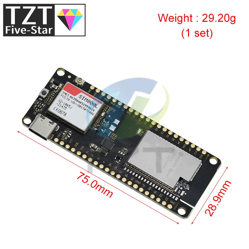 TTGO T-Call V1.3 ESP32 Wireless Module SIM Antenna SIM Card SIM800L Module And GSM/GPRS Antenna for arduino