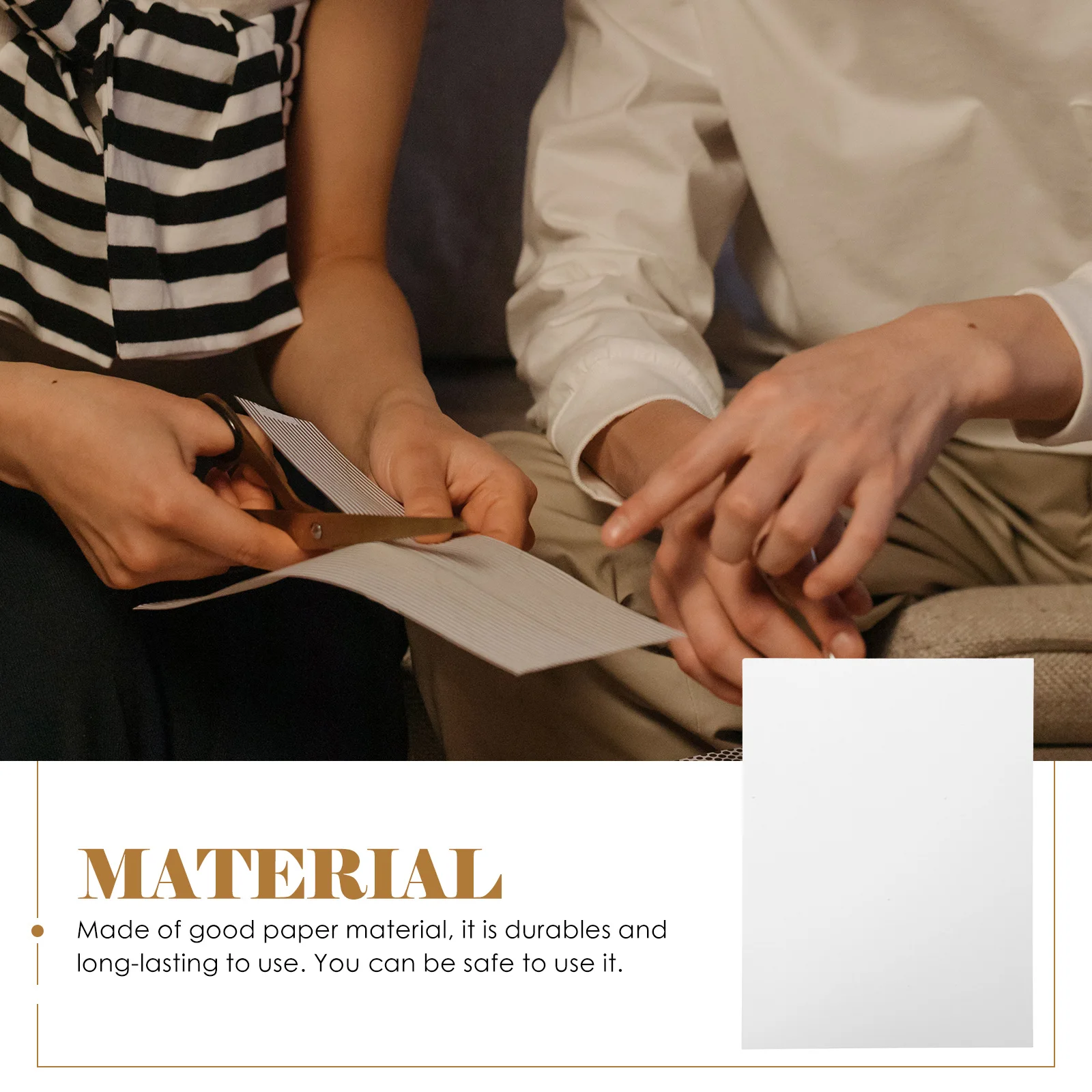 

50pcs A4 White Cardstock For Diy Craft Projects Art Card Paper Materials Blank Drawing Paper Handmade Origami Scrapbooking