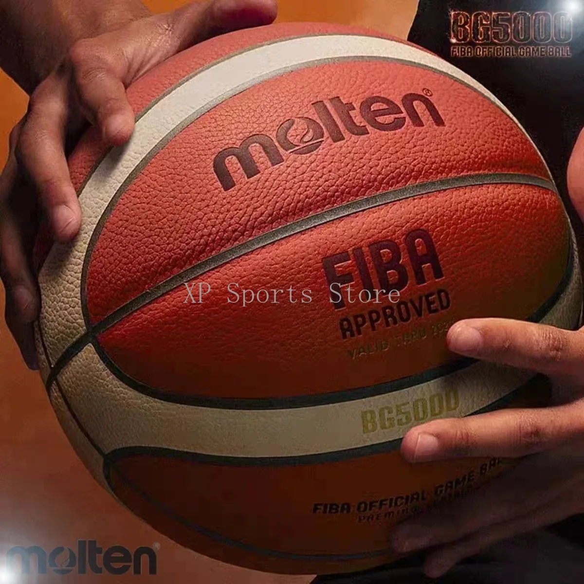 몰튼 농구공(사이즈5/6/7)-내마모성 실내/실외 시멘트, 성인 청소년 어린이 대회 및 훈련용 BG5000