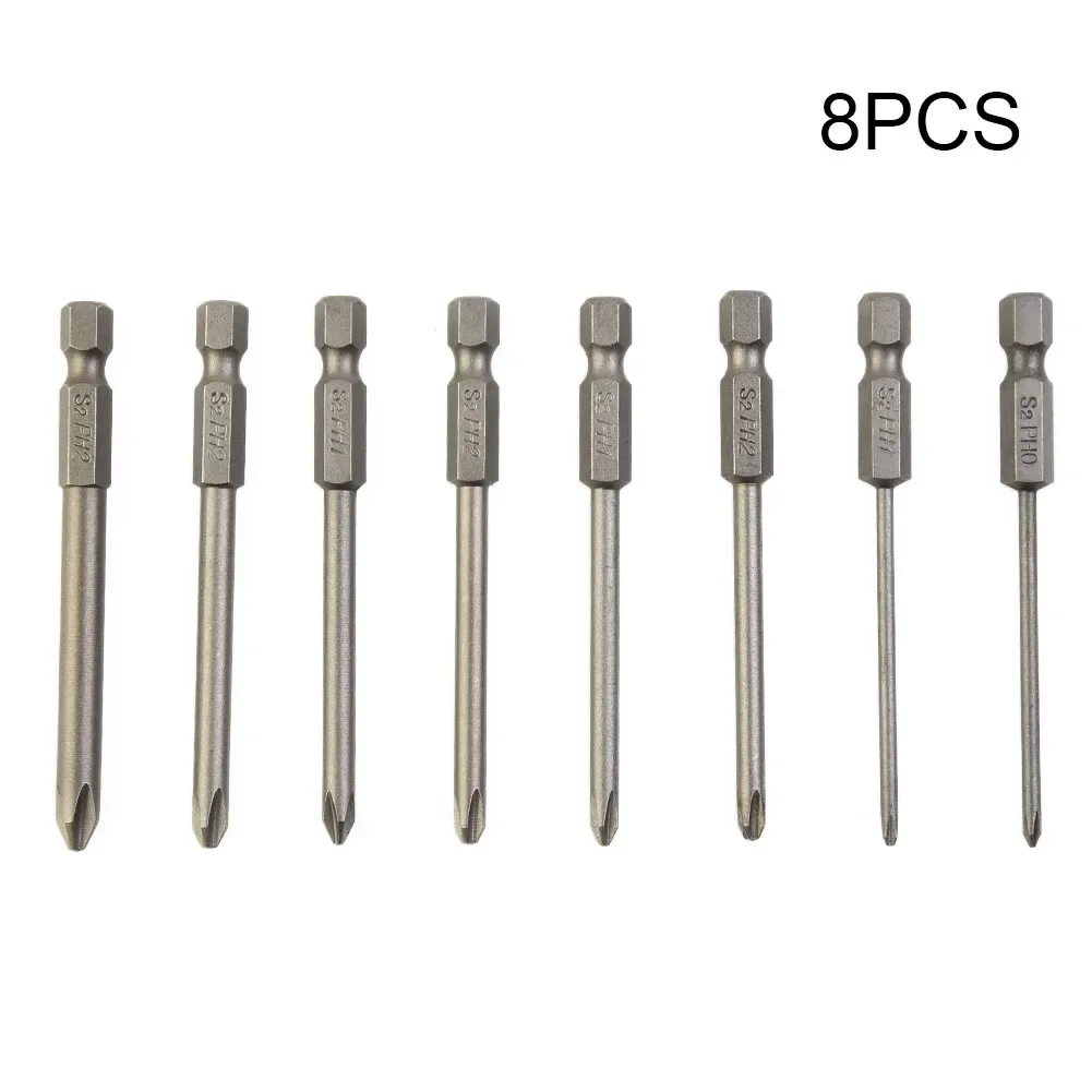 

AAAAAA8pcs 75mmLongMagneticHex Cross Head Screwdriver Bits Electric Screwdriver Set Utility Electric Tool Accessories