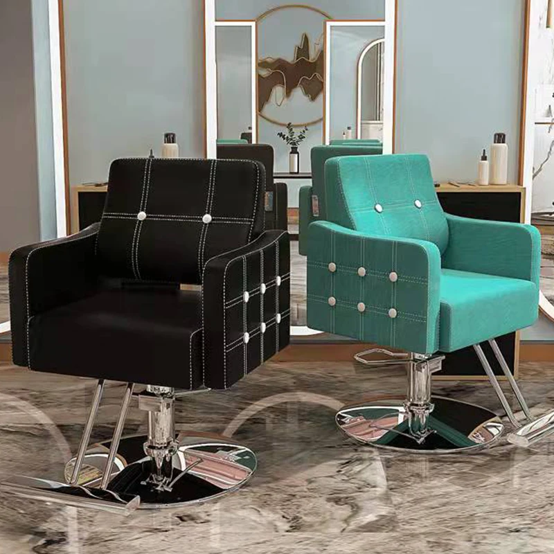 Shampoo Hair Barber Chair Swivel Tattoo Lash Luxury Vintage Chair Makeup Mobile Manicure Cadeira Barbeiro Beauty Salon Furniture