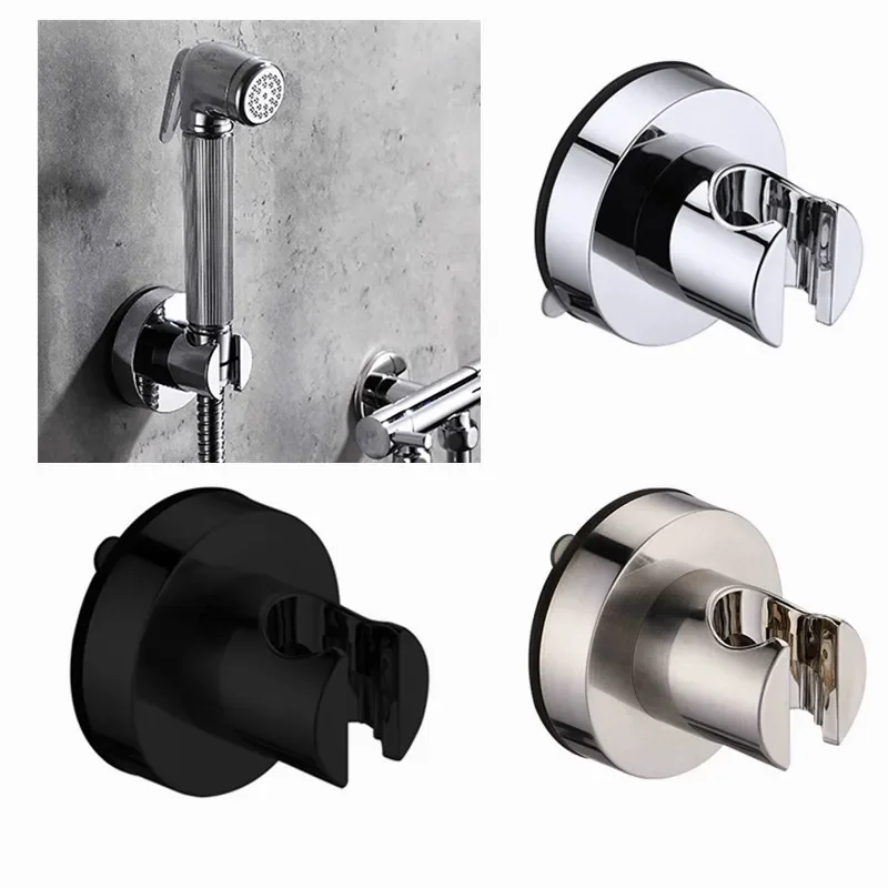 Shower Head Holder Powerful Suction Cup Shower Seat Chuck Holder Universal Sucker Showerhead Bracket for Bathroom Accessories