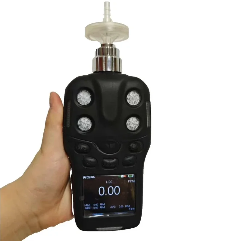 

Petrochemical portable multi-gas detector, intelligent identification, sensor options