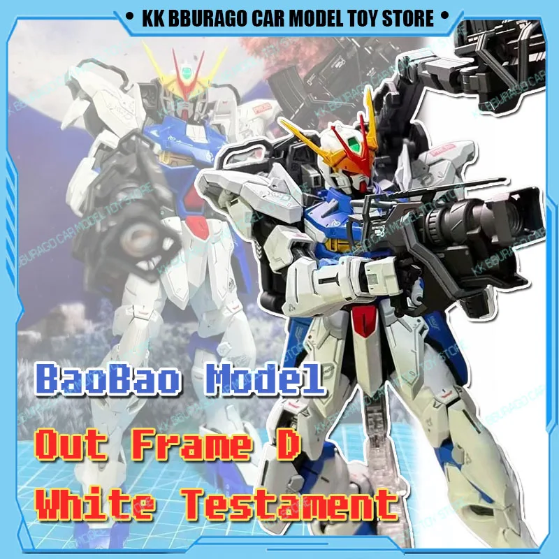 جديد BaoBao نموذج ضالة خارج الإطار D الأبيض العهد MG 1/100 عمل أرقام لعبة الجمعية أطقم منمذجة ZGMF-X12D هدية عيد ميلاد