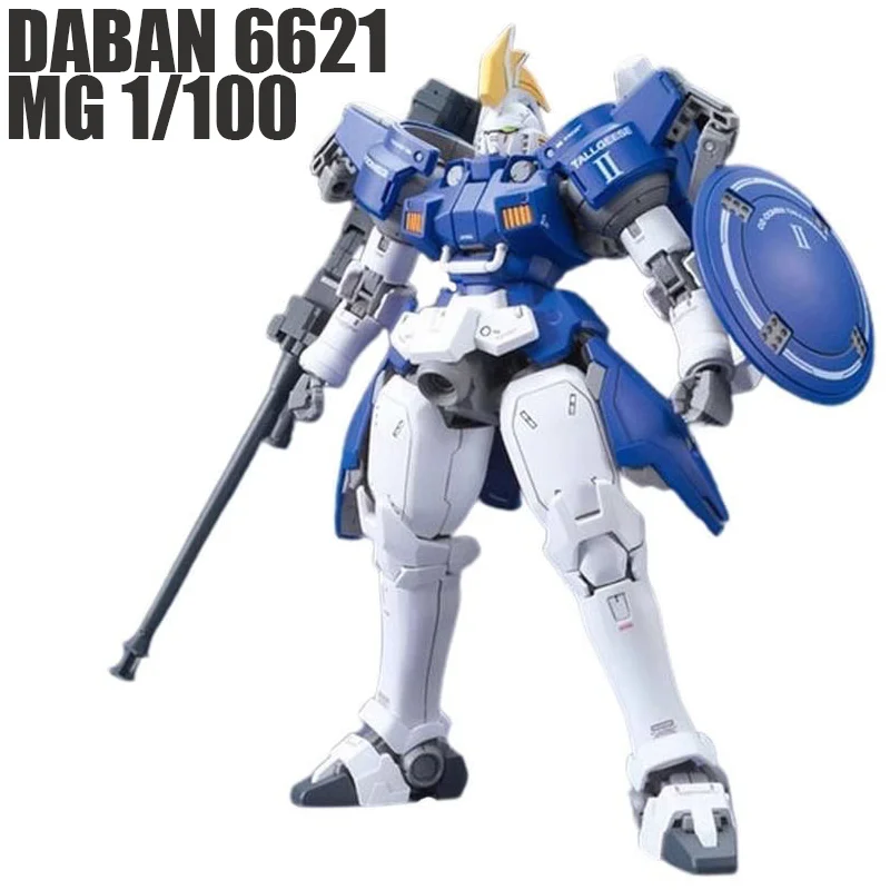 

In Stock DABAN 6621 Tallgeese 2 MG 1/100 Assembly Model Kit Action Figure Plastic Model Mecha Toy Kids Gift