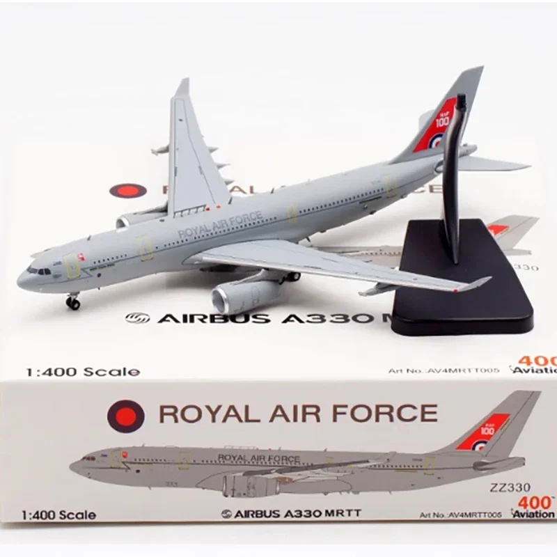 

Diecast 1:400 Scale British Air Force MRT 330-200 tanker ZZ330 Alloy Finished Aircraft Simulation Model Static Decoration