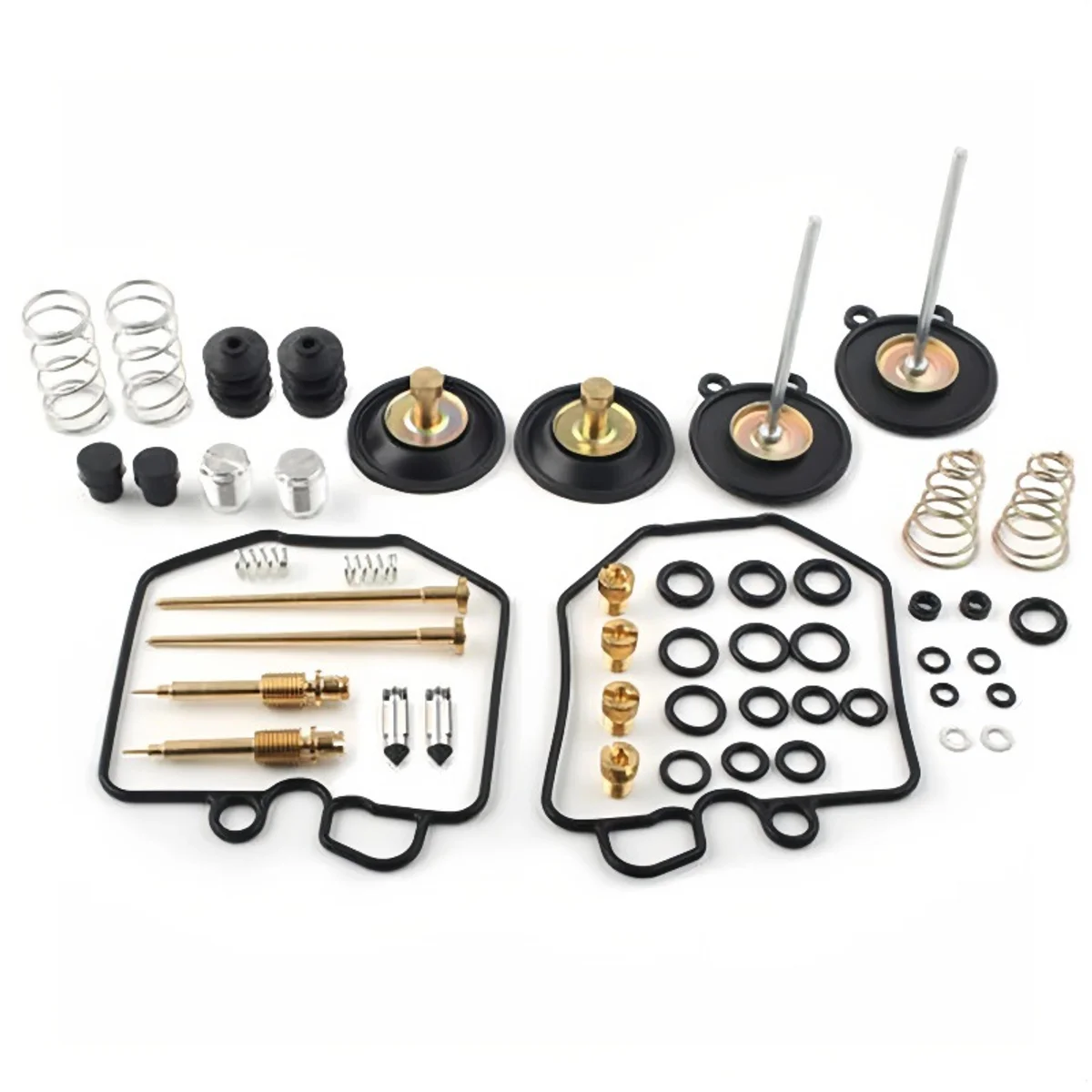 Carburetor Float Diaphragm Rebuild Kit For CX500 CX500C Tour Motorcycle 1980-1982 Twin Bike