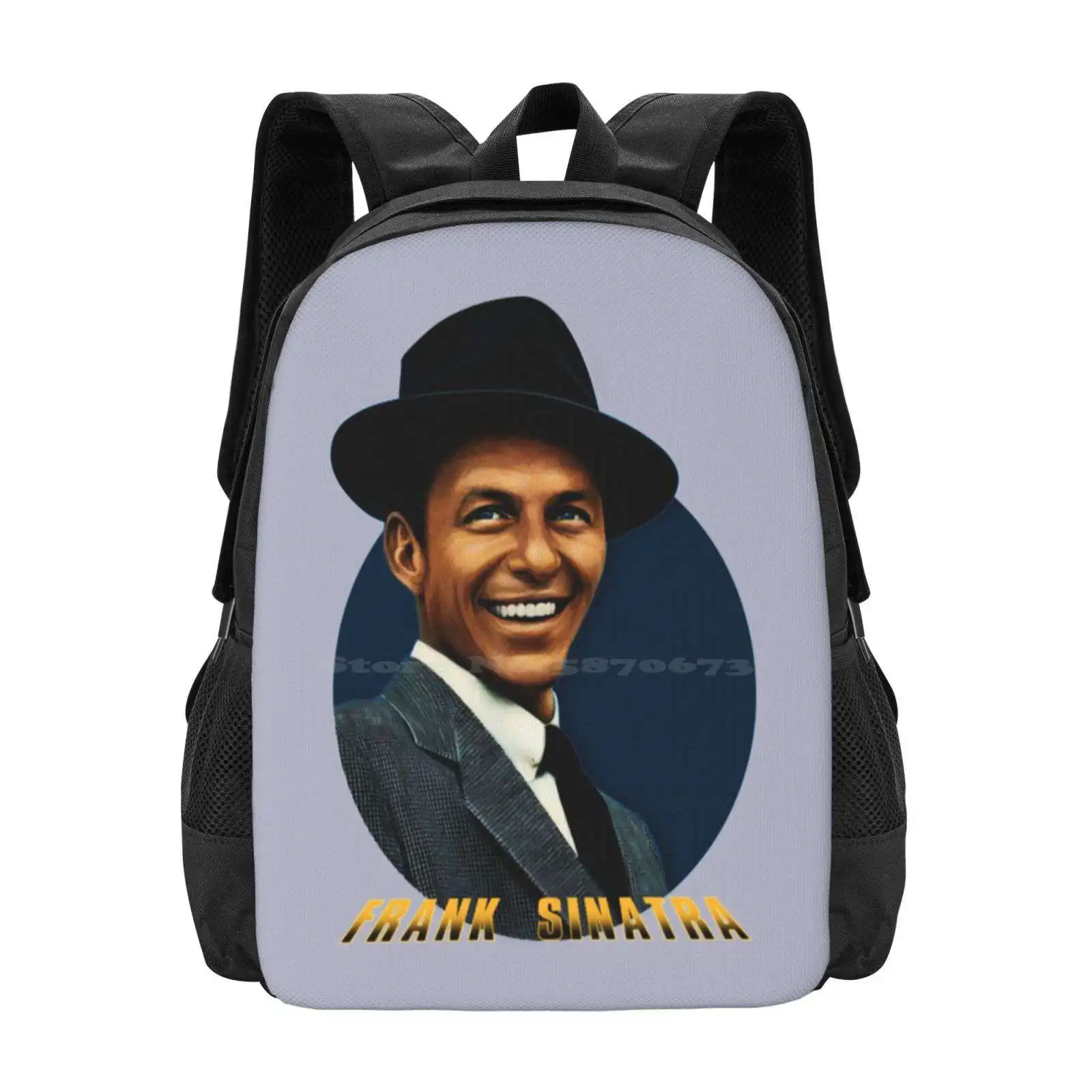 Frank Sinatra New Arrivals Unisex Bags Student Bag Backpack Tina Sinatra Frank Sinatra Christmas My Way Sinatra Frank Sinatra I