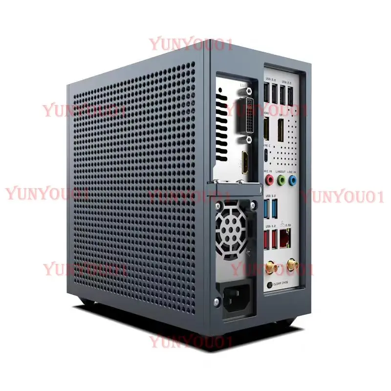 

Spot Lzmod Mini A24-V6 2.0 Dual-slot Semi-high Single Display 1u Power Supply Itx Chassis 5.38 Liters