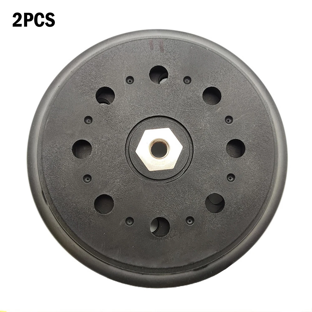 6 Inch Backing Pad Strong Stickness Uniform Hook Sander Disk Discs Sander Pads 2pcs High-density Polishing Disc