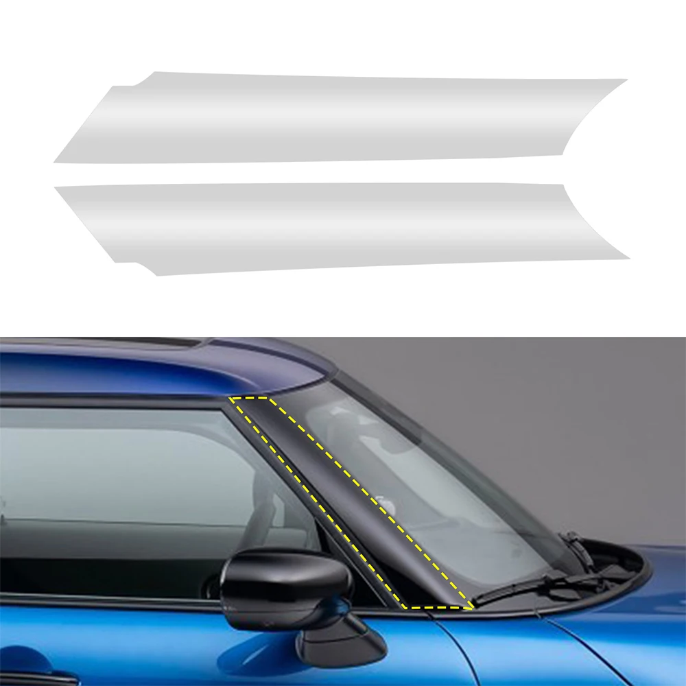 TPU for Mini Cooper Electric E SE J01 EV 2024 2025 Car Door Bowl Handle A Pillars Anti-scratch Sticker Clear Sticker Film - view 2