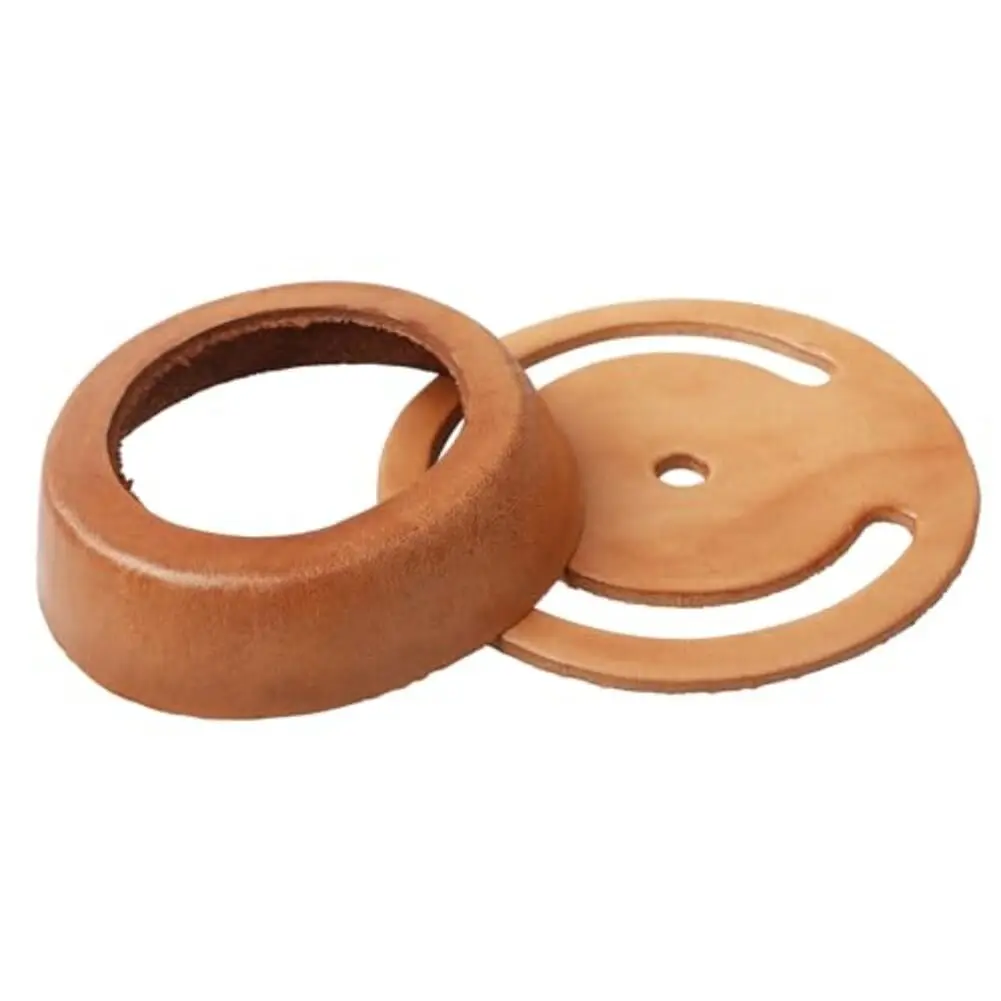 

1set Lower Valve-Leather With Leather-Cup Pad For No. 2 Hand Well Water Tank Pump Power Tools Replacement Accessories