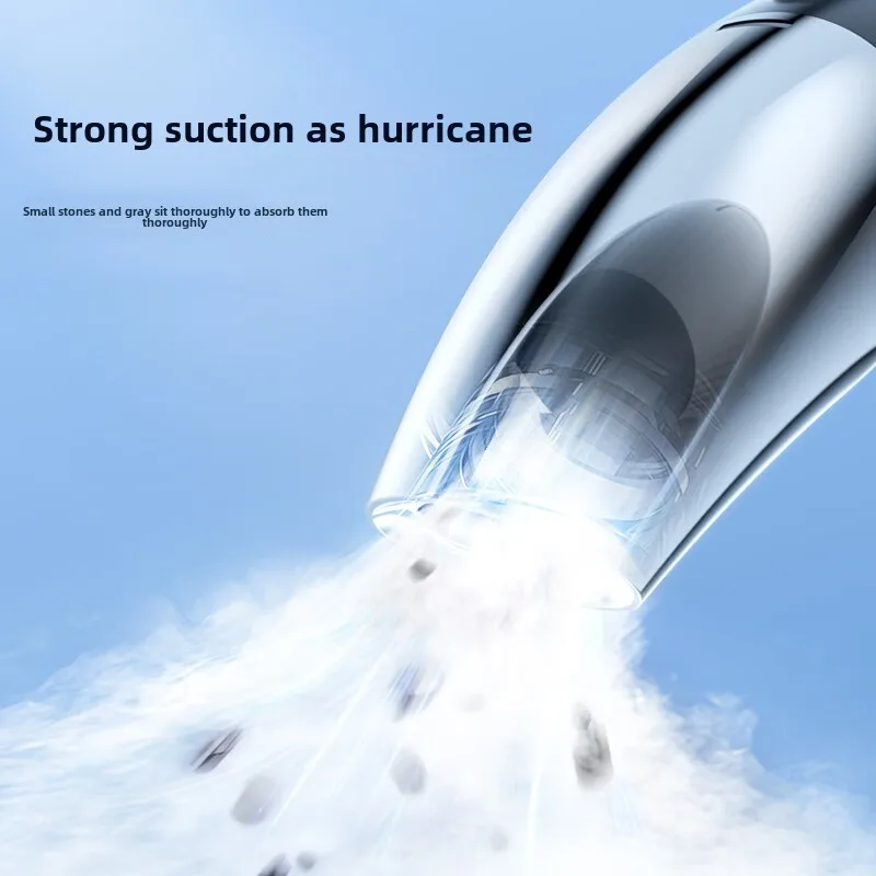 Car Vacuum Cleaner, High Suction Power, Handheld Home Wireless Desktop, Portable, Small and Powerful Bed Dust Removal